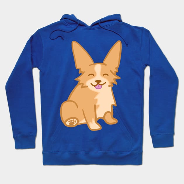 Cute Corgi Hoodie by KelseyLovelle